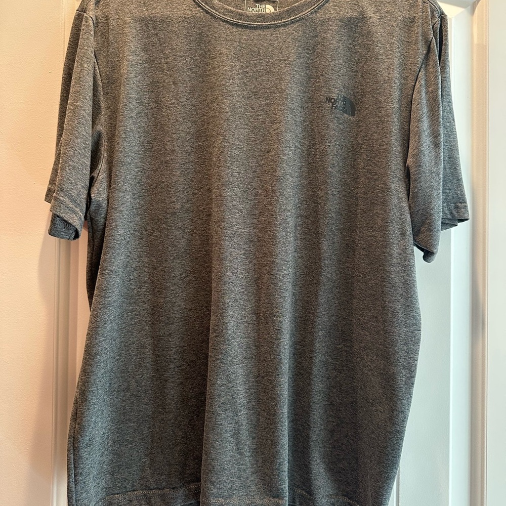 The North Face Heather Gray Short-Sleeve Crew Tee
